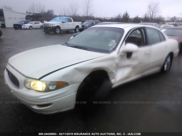 1G4HR54K33U269734 - 2003 BUICK LESABRE LIMITED CREAM photo 2