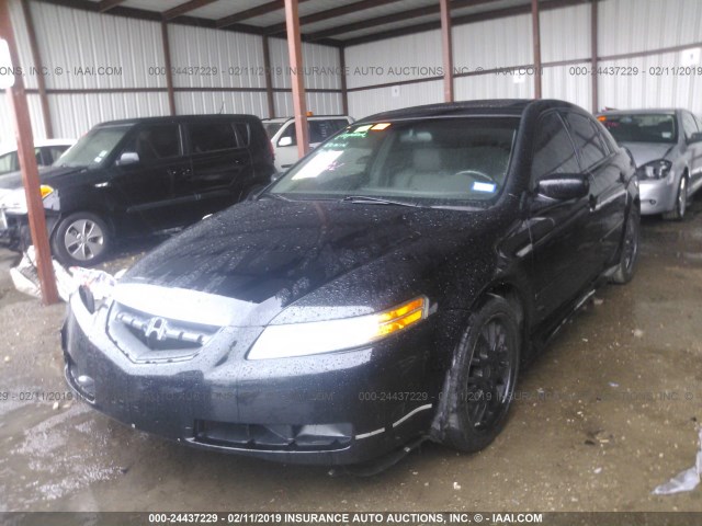 19UUA66216A055975 - 2006 ACURA 3.2TL BLACK photo 2