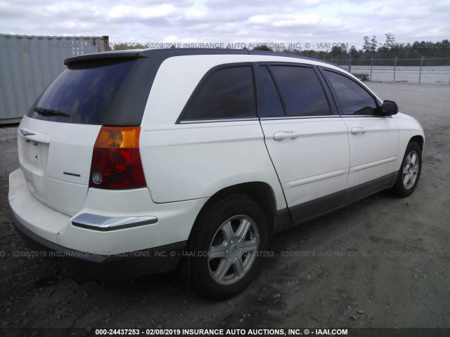 2C4GF68435R270764 - 2005 CHRYSLER PACIFICA TOURING WHITE photo 4