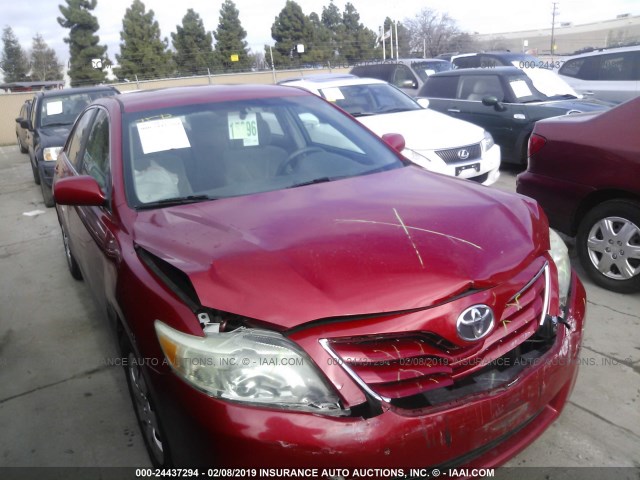 4T1BF3EK4AU045239 - 2010 TOYOTA CAMRY SE/LE/XLE 红色 照片 1