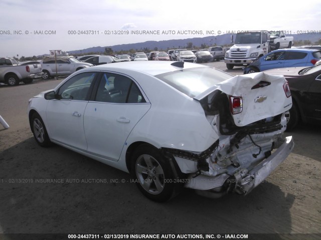 1G11A5SA2GF112979 - 2016 CHEVROLET MALIBU LIMITED LS WHITE photo 3