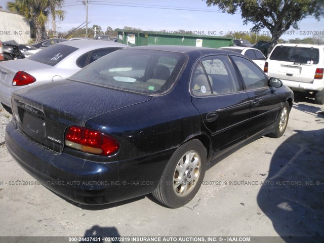 1G3WS52H72F207750 - 2002 OLDSMOBILE INTRIGUE GL BLACK photo 4