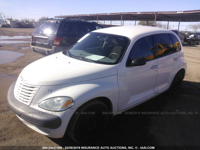 3C4FY48B13T529741 - 2003 CHRYSLER PT CRUISER CLASSIC WHITE photo 2