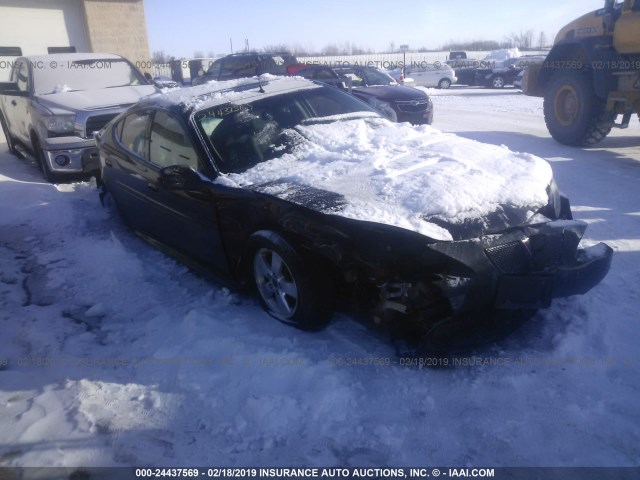 2G2WP522851166333 - 2005 PONTIAC GRAND PRIX BLACK photo 1