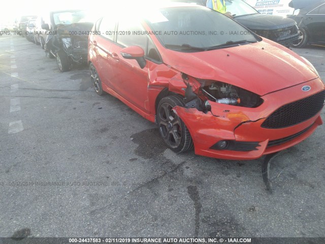 3FADP4GXXEM136850 - 2014 FORD FIESTA ST RED photo 6