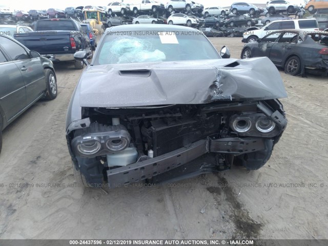 2C3CDZAG7FH739828 - 2015 DODGE CHALLENGER SXT GRAY photo 6