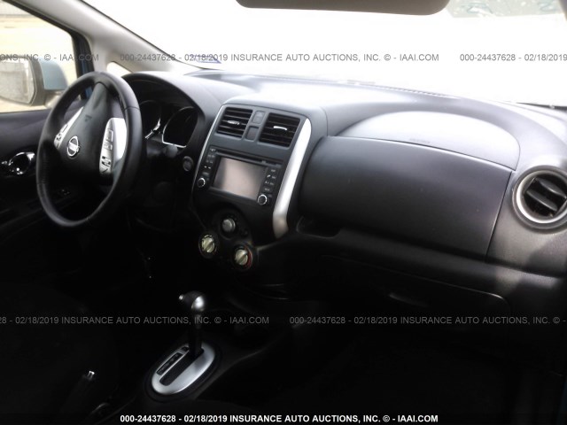 3N1CE2CP3EL435496 - 2014 NISSAN VERSA NOTE S/S PLUS/SV/SL BLUE photo 5