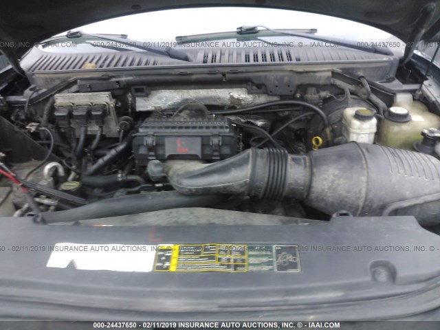 5LMFU28536LJ26296 - 2006 LINCOLN NAVIGATOR BLACK photo 10