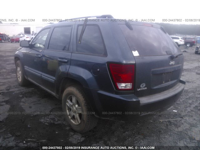1J8GS48K17C526483 - 2007 JEEP GRAND CHEROKEE LAREDO/COLUMBIA/FREEDOM 蓝色 照片 3