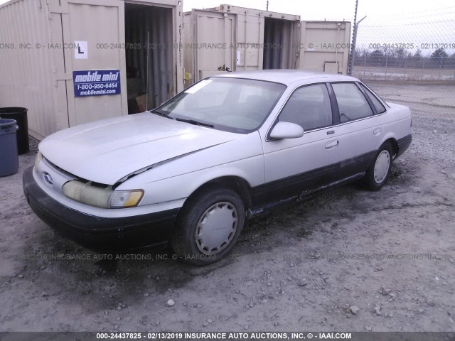 1FALP52U8SA111453 - 1995 FORD TAURUS GL/SE SILVER photo 2