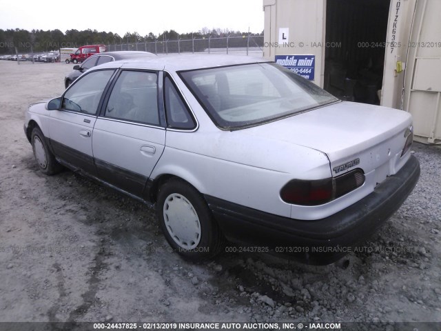 1FALP52U8SA111453 - 1995 FORD TAURUS GL/SE SILVER photo 3