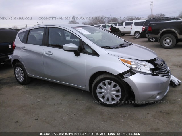 3N1CE2CP7GL376519 - 2016 NISSAN VERSA NOTE S/S PLUS/SV/SL/SR SILVER photo 1