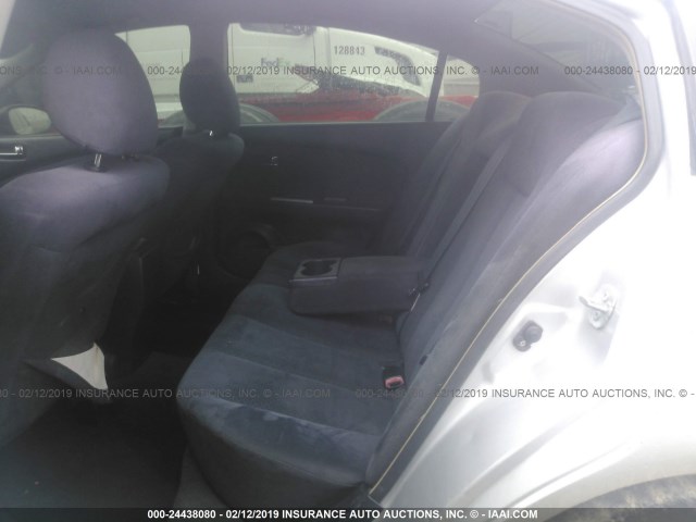 1N4AL11DX6C231634 - 2006 NISSAN ALTIMA S/SL SILVER photo 8