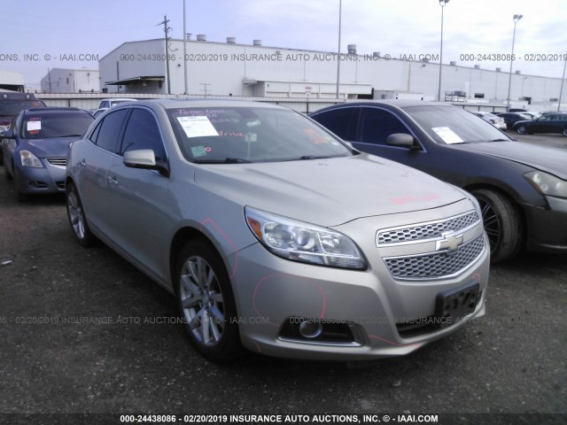 1G11H5SA4DF252118 - 2013 CHEVROLET MALIBU LTZ GOLD photo 1