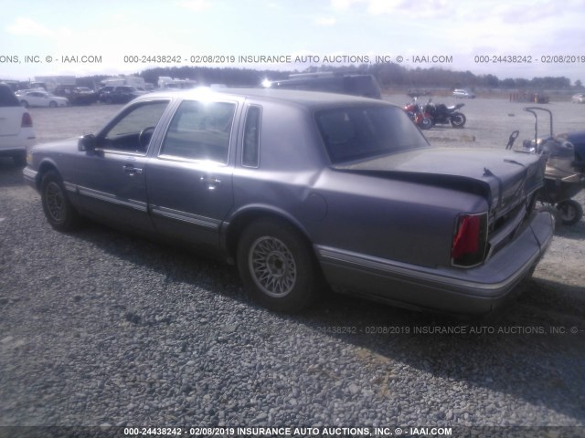 1LNLM81W0SY675558 - 1995 LINCOLN TOWN CAR EXECUTIVE GRAY photo 3