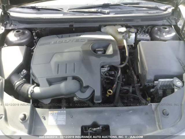 1G1ZB5E15BF327986 - 2011 CHEVROLET MALIBU LS 棕色 照片 10