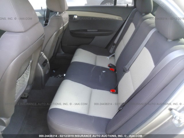 1G1ZB5E15BF327986 - 2011 CHEVROLET MALIBU LS 棕色 照片 8