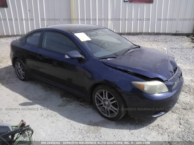 JTKDE177960107352 - 2006 TOYOTA SCION TC მუქი ლურჯი ფოტო 1