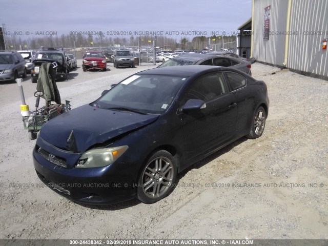 JTKDE177960107352 - 2006 TOYOTA SCION TC მუქი ლურჯი ფოტო 2