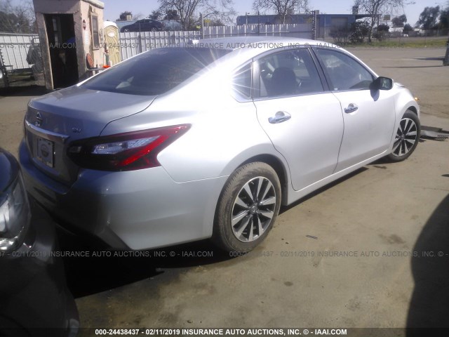 1N4AL3AP6HC231459 - 2017 NISSAN ALTIMA 2.5/S/SV/SL/SR SILVER photo 4