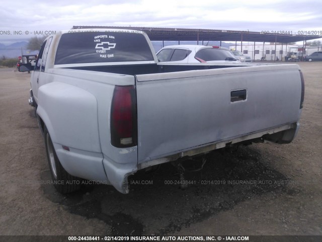 2GTHC39KXM1513587 - 1991 GMC SIERRA C3500 GRAY photo 6