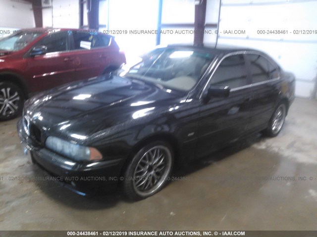 WBADT63411CF14756 - 2001 BMW 530 I AUTOMATIC BLACK photo 2