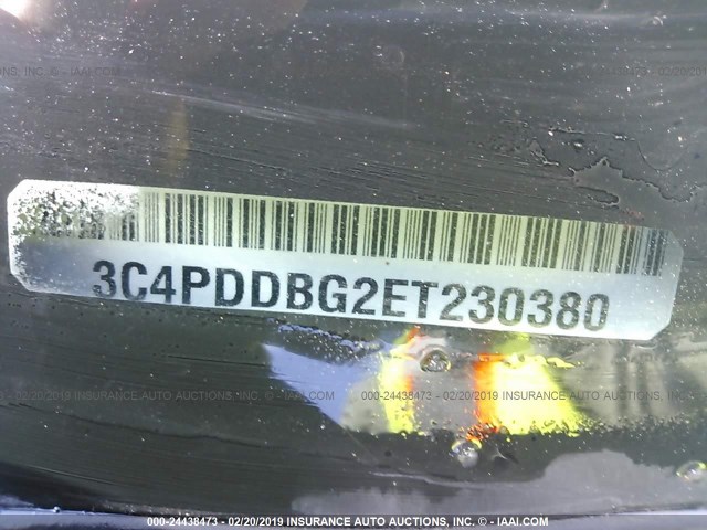 3C4PDDBG2ET230380 - 2014 DODGE JOURNEY SXT GRAY photo 9