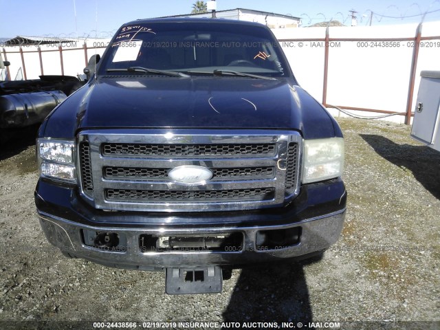 1FTWW30P75EC09026 - 2005 FORD F350 SRW SUPER DUTY BLUE photo 7