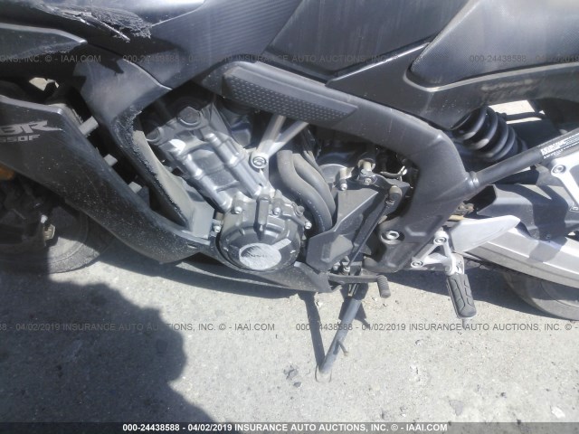 MLHRC7419G5200086 - 2016 HONDA CBR650 F BLACK photo 9