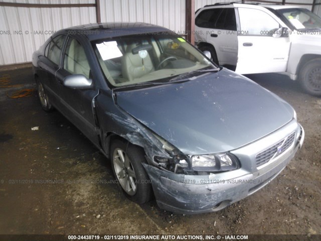 YV1RS61R922160994 - 2002 VOLVO S60 BLUE photo 1