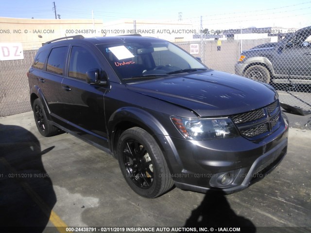 3C4PDCBB0ET301347 - 2014 DODGE JOURNEY SXT GRAY photo 1