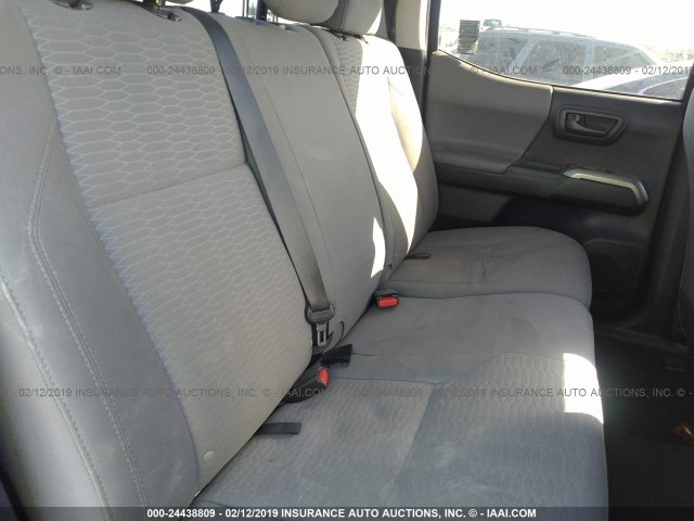 5TFAZ5CN1HX044607 - 2017 TOYOTA TACOMA DBL CAB/SR5/TRD SPORT/OR ORANGE photo 8