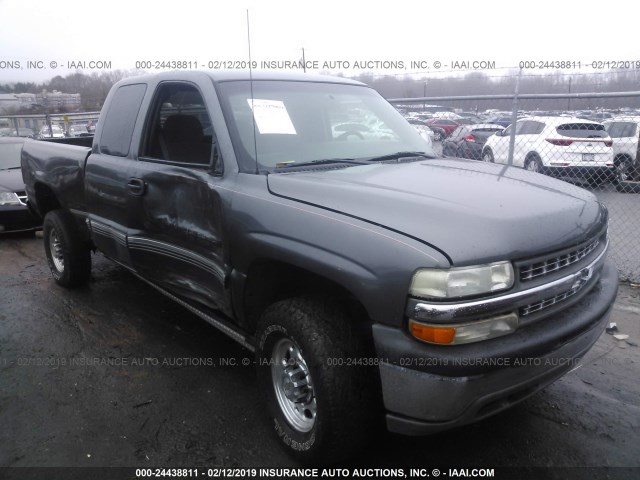 1GCHC29G71E187733 - 2001 CHEVROLET SILVERADO C2500 HEAVY DUTY GRAY photo 1