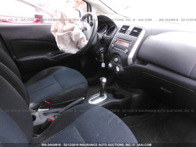 3N1CE2CP9EL427032 - 2014 NISSAN VERSA NOTE S/S PLUS/SV/SL WHITE photo 5