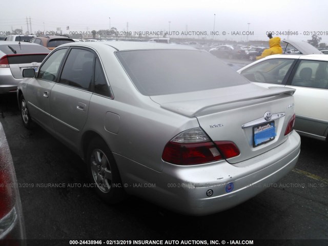 4T1BF28B13U292193 - 2003 TOYOTA AVALON XL/XLS TAN photo 3