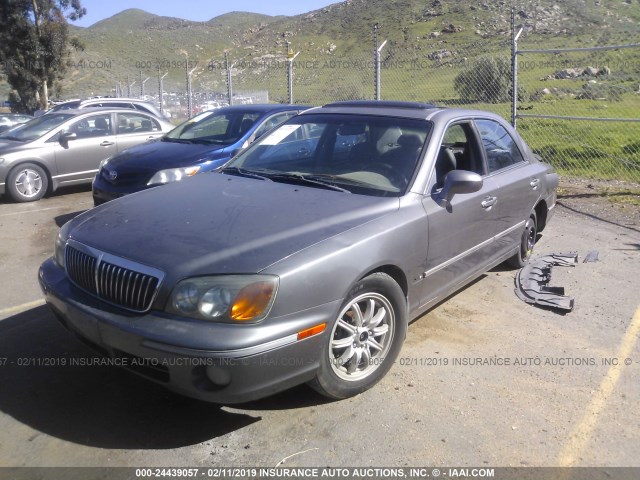 KMHFU45E92A212995 - 2002 HYUNDAI XG 350 GRAY photo 2