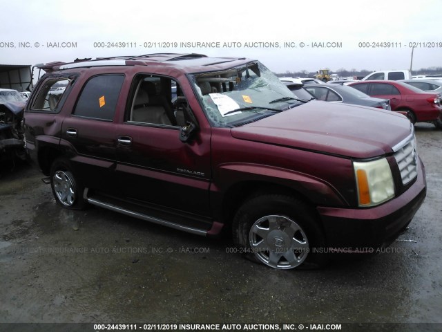 1GYEK63N32R295629 - 2002 CADILLAC ESCALADE LUXURY RED photo 1