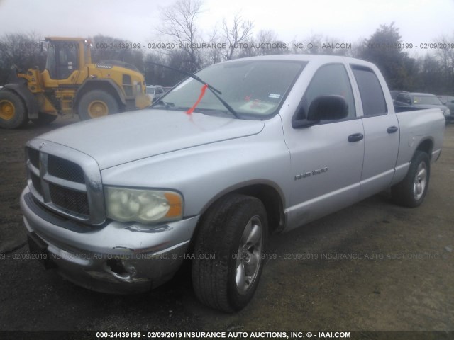 1D7HA18NX3S167518 - 2003 DODGE RAM 1500 ST/SLT SILVER photo 2