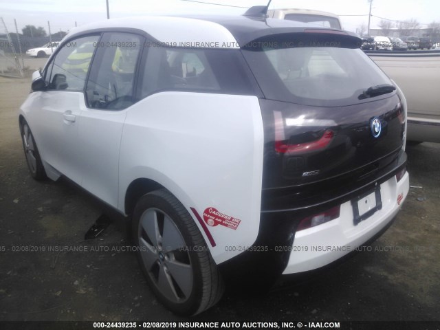 WBY1Z4C59EVX62812 - 2014 BMW I3 REX WHITE photo 3