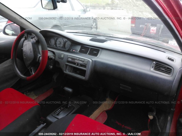 2HGEH2463PH520970 - 1993 HONDA CIVIC DX RED photo 5