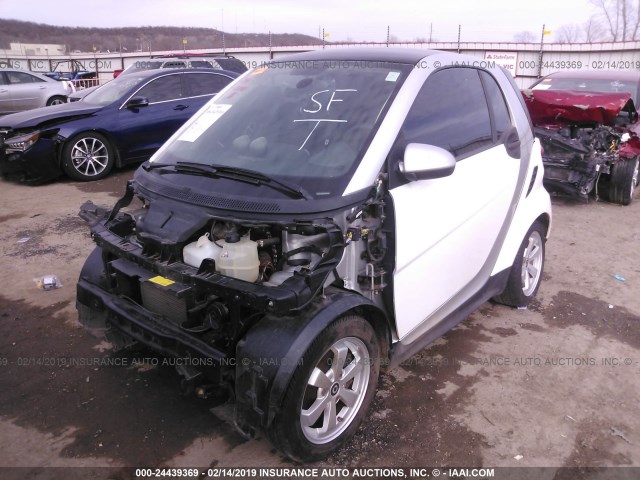 WMEEJ3BA2DK685415 - 2013 SMART FORTWO PURE/PASSION Ağ foto 2