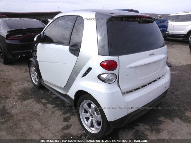 WMEEJ3BA2DK685415 - 2013 SMART FORTWO PURE/PASSION Ağ foto 3