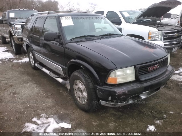 1GKDT13W0Y2251037 - 2000 GMC JIMMY / ENVOY  BLACK photo 1