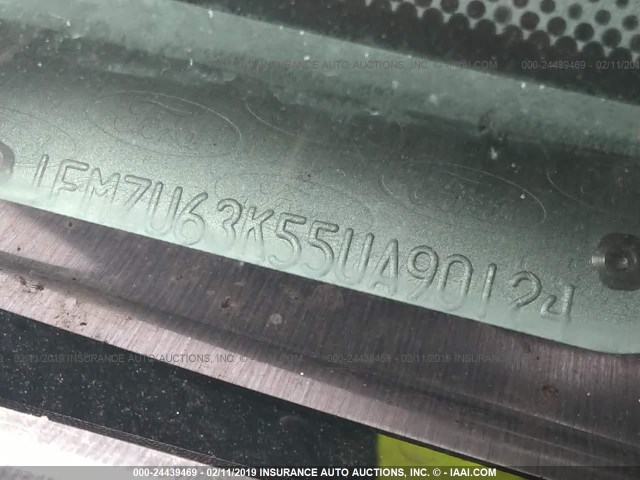 1FMZU63K55UA90124 - 2005 FORD EXPLORER XLT/XLT SPORT/NBX Ağ foto 9