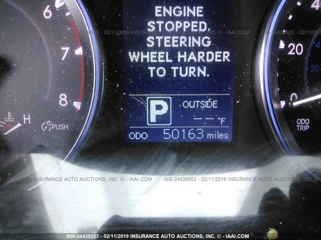 5TDBKRFH0GS290378 - 2016 TOYOTA HIGHLANDER LE/LE PLUS BLACK photo 7