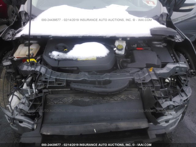 1FMCU9HXXDUC51237 - 2013 FORD ESCAPE SEL GRAY photo 10