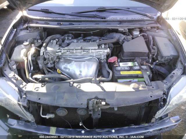 JTKJF5C74B3018584 - 2011 TOYOTA SCION TC GRAY photo 10