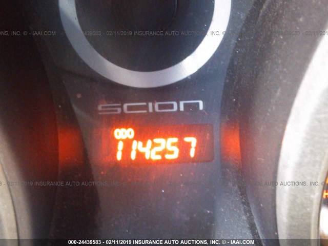 JTKJF5C74B3018584 - 2011 TOYOTA SCION TC GRAY photo 7