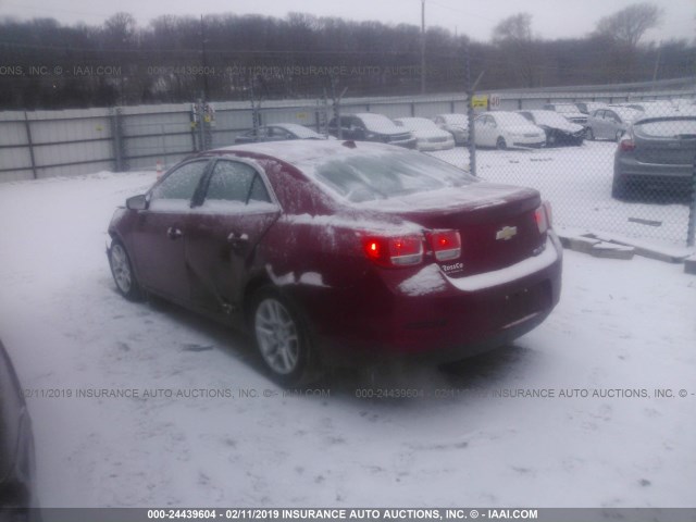 1G11F5RR6DF108992 - 2013 CHEVROLET MALIBU 2LT BURGUNDY photo 3