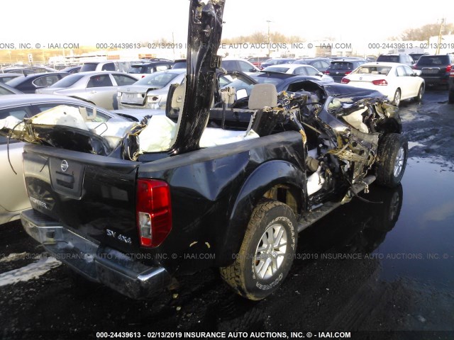 1N6AD0EV4EN709759 - 2014 NISSAN FRONTIER S/SV/SL/PRO-4X BLACK photo 4